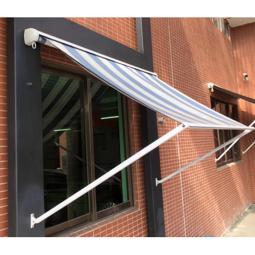 Toldo de brazo de caída retráctil al aire libre